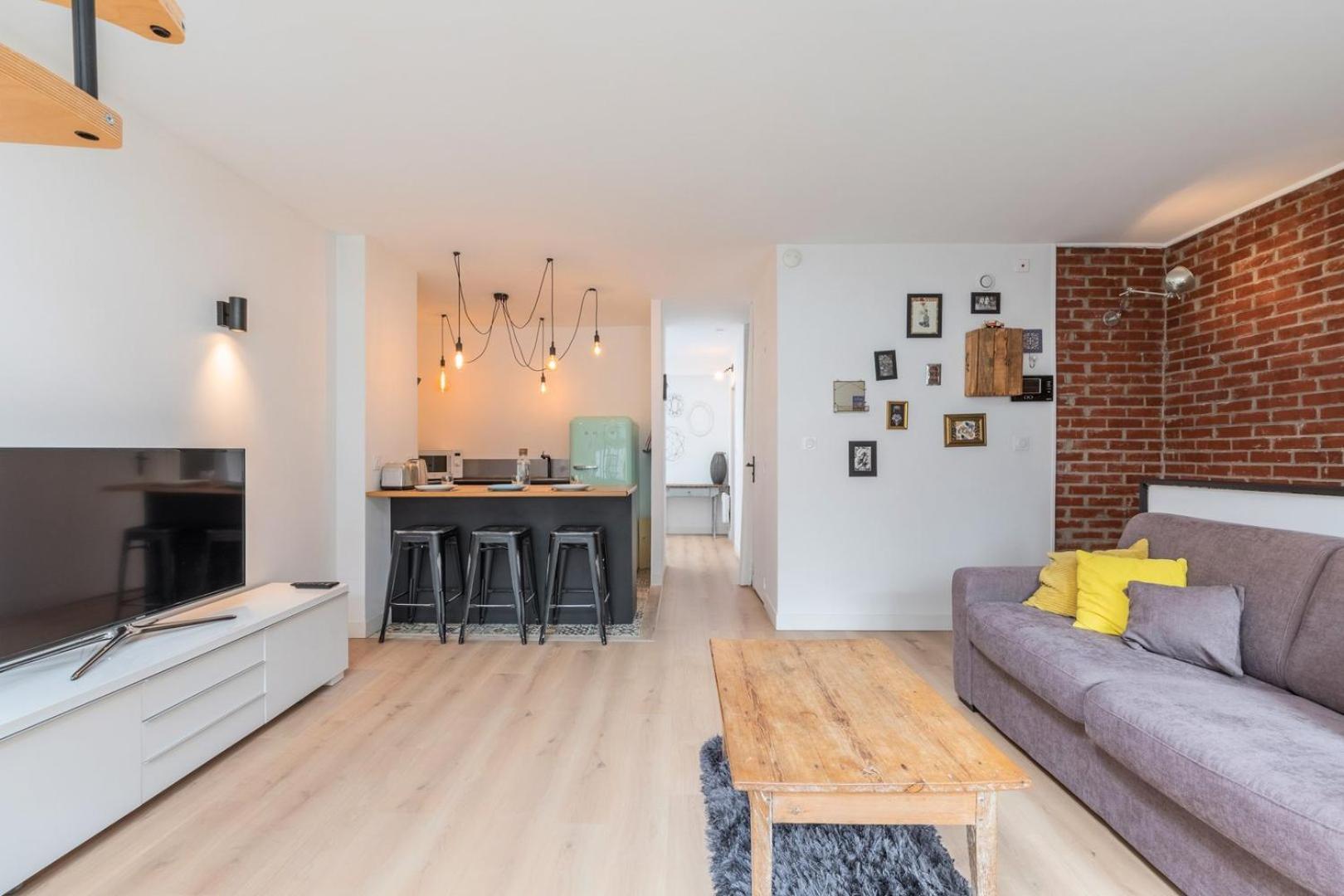 Lumineux Avec Rooftop Et Garage Prive. Apartamento Lille